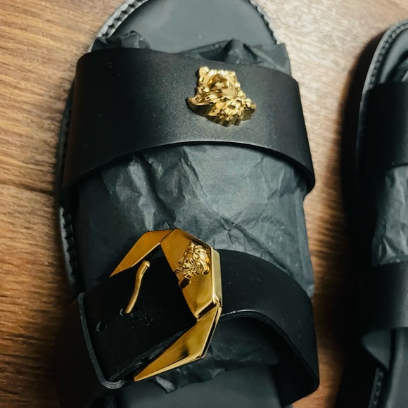 Versace “La Medusa” Sandals - Picture 3 of 6